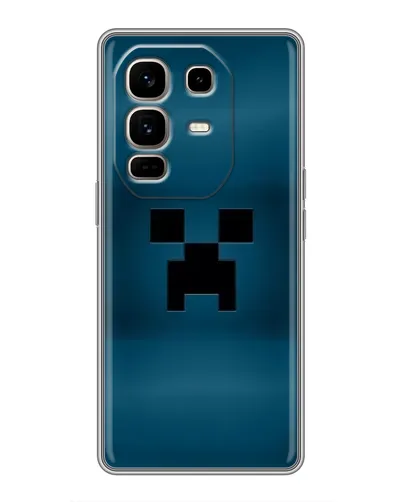 Чехол для Infinix Note 50 Pro Plus с картинкой «Крипер текстура» Чехол для Infinix Note 50 Pro Plus с картинкой «Крипер текстура»