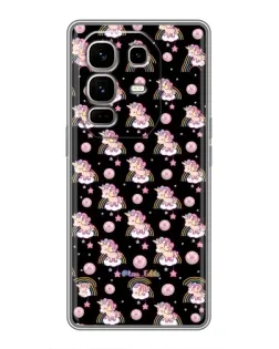 Чехол для Infinix Note 50 Pro Plus с картинкой «Magic Unicorn паттерн»