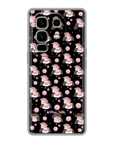 Чехол для Infinix Note 50 Pro Plus с картинкой «Magic Unicorn паттерн» Чехол для Infinix Note 50 Pro Plus с картинкой «Magic Unicorn паттерн»