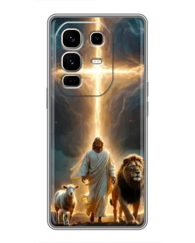Чохол для Infinix Note 50 Pro Plus з картинкою «Лев Юди та Світло»