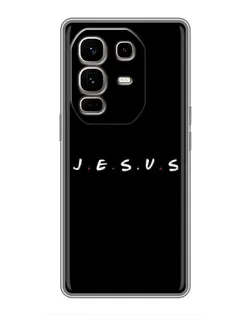 Чохол для Infinix Note 50 Pro Plus з картинкою «Крапки віри J.E.S.U.S.»