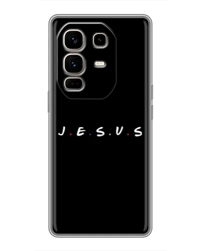 Чохол для Infinix Note 50 Pro Plus з картинкою «Крапки віри J.E.S.U.S.»