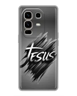 Чохол для Infinix Note 50 Pro Plus з картинкою «Напис Jesus Graffiti»