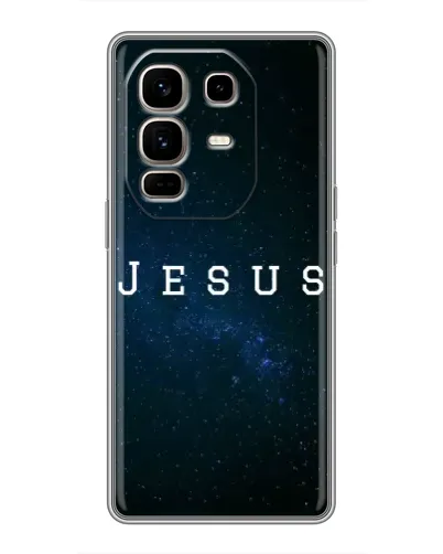 Чохол для Infinix Note 50 Pro Plus з картинкою «Зоряне небо Jesus»