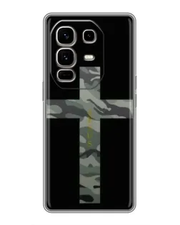Чохол для Infinix Note 50 Pro Plus з картинкою «Мілітарі Хрест»