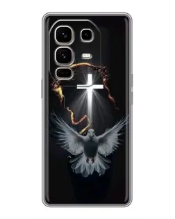 Чохол для Infinix Note 50 Pro Plus з картинкою «Голуб та Світло»