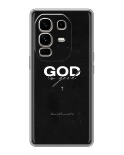 Чохол для Infinix Note 50 Pro Plus з картинкою «GOD — Бог над усім»