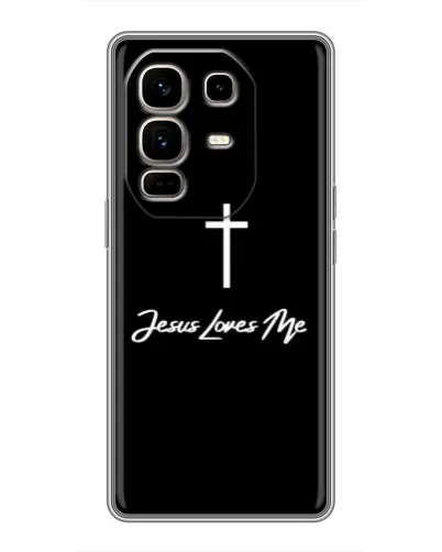 Чохол для Infinix Note 50 Pro Plus з картинкою «Ісус любить тебе»