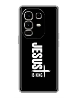 Чохол для Infinix Note 50 Pro Plus з картинкою «Вертикаль віри Jesus»