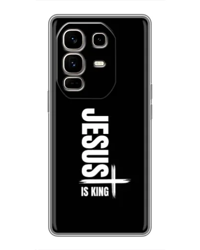 Чохол для Infinix Note 50 Pro Plus з картинкою «Вертикаль віри Jesus»