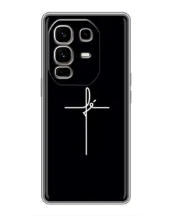 Чохол для Infinix Note 50 Pro Plus з картинкою «Тонкий хрест»