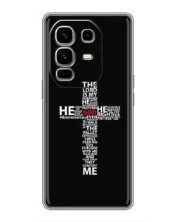 Чохол для Infinix Note 50 Pro Plus з картинкою «Текстовий хрест»
