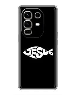 Чохол для Infinix Note 50 Pro Plus з картинкою «Риба  Jesus»