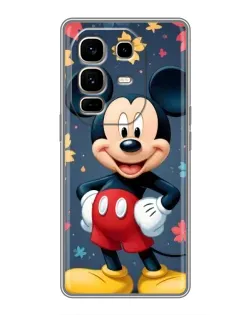 Чехол для Infinix Note 50 Pro Plus с картинкой «Осенний Mickey Mouse»