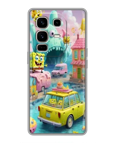 Чохол для Infinix Note 50 Pro Plus з картинкою «Монстр-трак пригоди»