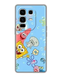 Чохол для Infinix Note 50 Pro Plus з картинкою «Веселі бульбашки»
