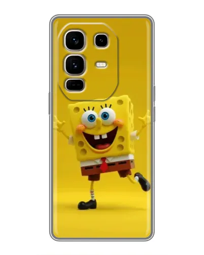 Чохол для Infinix Note 50 Pro Plus з картинкою «Позитивний Губка Боб»