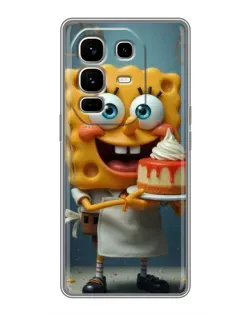 Чохол для Infinix Note 50 Pro Plus з картинкою «Кухар Спанч Боб»