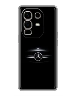 Чохол для Infinix Note 50 Pro Plus з картинкою «Mercedes — абстрактні лінії»