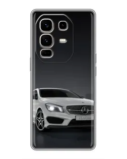 Чохол для Infinix Note 50 Pro Plus з картинкою «Mercedes AMG GT Silver»
