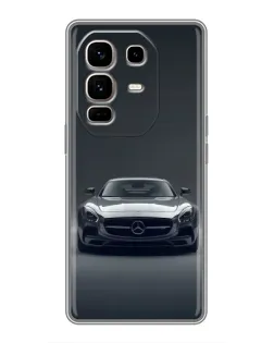 Чохол для Infinix Note 50 Pro Plus з картинкою «Mercedes на чорному»