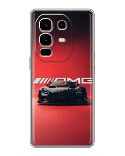 Чохол для Infinix Note 50 Pro Plus з картинкою «Mercedes AMG — червона лінія»