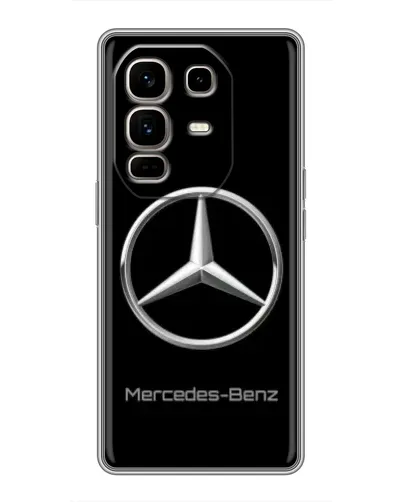Чохол для Infinix Note 50 Pro Plus з картинкою «Mercedes Silver Logo»