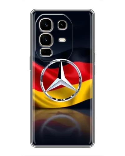 Чохол для Infinix Note 50 Pro Plus з картинкою «Mercedes — прапор Німеччини»