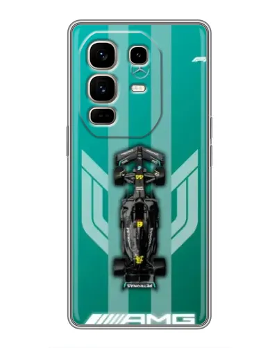 Чохол для Infinix Note 50 Pro Plus з картинкою «Mercedes AMG Petronas»