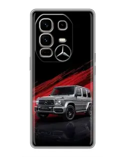 Чохол для Infinix Note 50 Pro Plus з картинкою «Mercedes G-Class червоний»