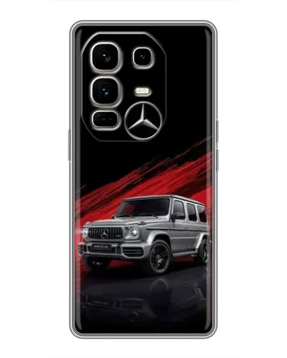Чохол для Infinix Note 50 Pro Plus з картинкою «Mercedes G-Class червоний»
