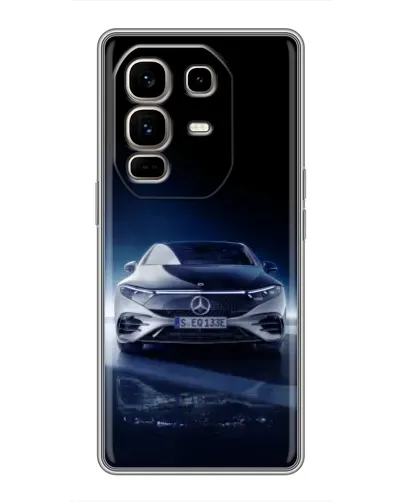 Чохол для Infinix Note 50 Pro Plus з картинкою «Нічний Mercedes EQ»