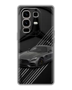 Чохол для Infinix Note 50 Pro Plus з картинкою «Mercedes AMG — графіка»
