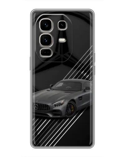 Чохол для Infinix Note 50 Pro Plus з картинкою «Mercedes AMG — графіка»