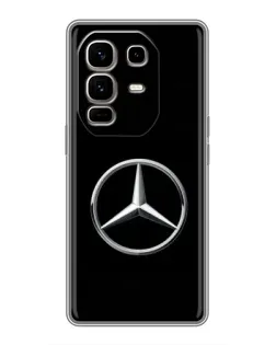 Чохол для Infinix Note 50 Pro Plus з картинкою «Mercedes класичний лого»