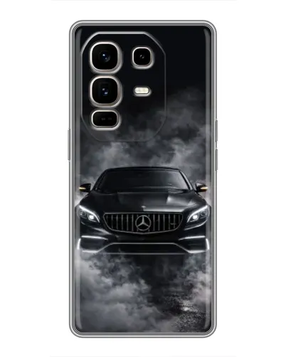 Чохол для Infinix Note 50 Pro Plus з картинкою «Mercedes у диму»