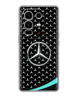 Чохол для Infinix Note 50 Pro Plus з картинкою «Mercedes — бірюзовий акцент»