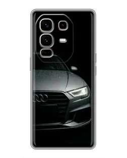 Чехол для Infinix Note 50 Pro Plus с картинкой «Audi — детализация кузова» Чехол для Infinix Note 50 Pro Plus с картинкой «Audi — детализация кузова»