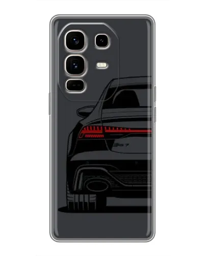 Чехол для Infinix Note 50 Pro Plus с картинкой «Задняя часть Audi — арт»