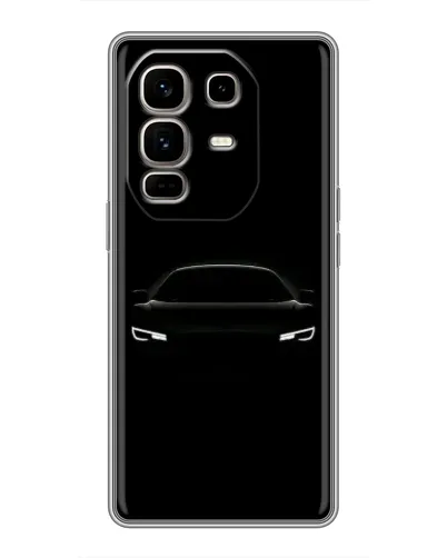 Чехол для Infinix Note 50 Pro Plus с картинкой «Взгляд Audi в темноте»