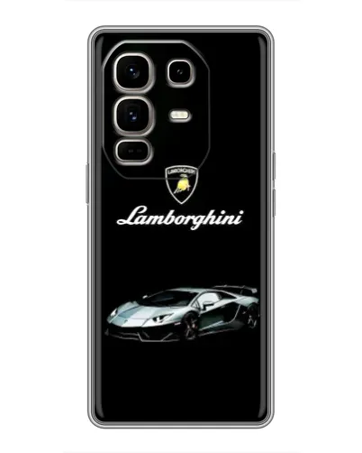 Чехол для Infinix Note 50 Pro Plus с картинкой «Логотип Lamborghini классика»
