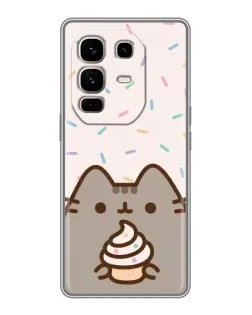 Чехол для Infinix Note 50 Pro Plus с картинкой «Пушин с кексом» Чехол для Infinix Note 50 Pro Plus с картинкой «Пушин с кексом»