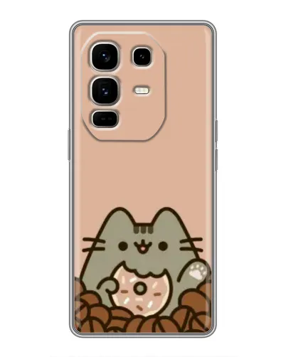 Чехол для Infinix Note 50 Pro Plus с картинкой «Кофейный Пушин» Чехол для Infinix Note 50 Pro Plus с картинкой «Кофейный Пушин»