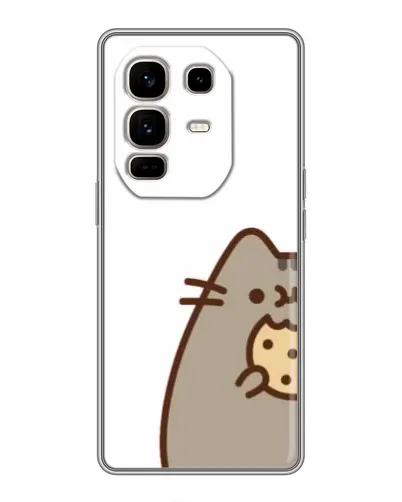 Чехол для Infinix Note 50 Pro Plus с картинкой «Пушин с печеньем» Чехол для Infinix Note 50 Pro Plus с картинкой «Пушин с печеньем»