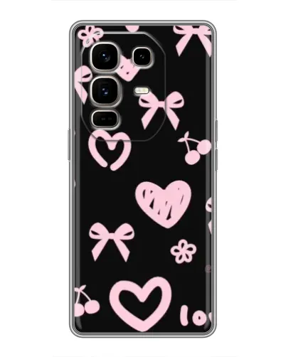 Чохол для Infinix Note 50 Pro Plus з картинкою «Сатиновий бант» Чохол для Infinix Note 50 Pro Plus з картинкою «Сатиновий бант»