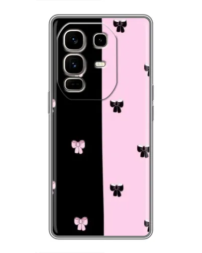 Чохол для Infinix Note 50 Pro Plus з картинкою «Контрастні банти» Чохол для Infinix Note 50 Pro Plus з картинкою «Контрастні банти»