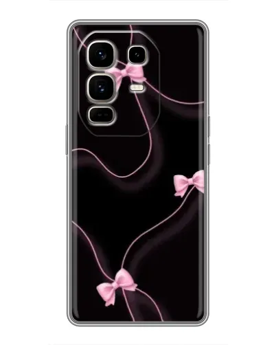 Чохол для Infinix Note 50 Pro Plus з картинкою «Рожеві стрічки» Чохол для Infinix Note 50 Pro Plus з картинкою «Рожеві стрічки»