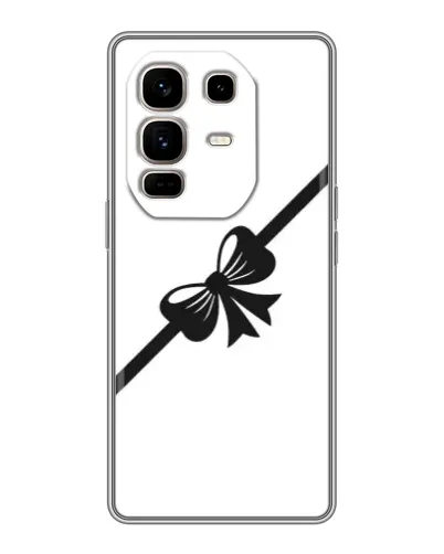Чохол для Infinix Note 50 Pro Plus з картинкою «Діагональний бант» Чохол для Infinix Note 50 Pro Plus з картинкою «Діагональний бант»