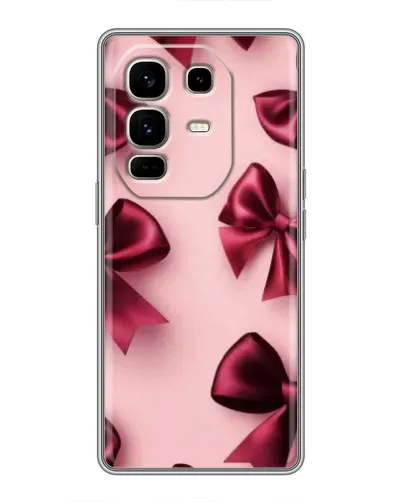 Чохол для Infinix Note 50 Pro Plus з картинкою «Бордовий атлас» Чохол для Infinix Note 50 Pro Plus з картинкою «Бордовий атлас»