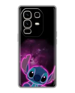 Чехол для Infinix Note 50 Pro Plus с картинкой «Неоновый Stitch»